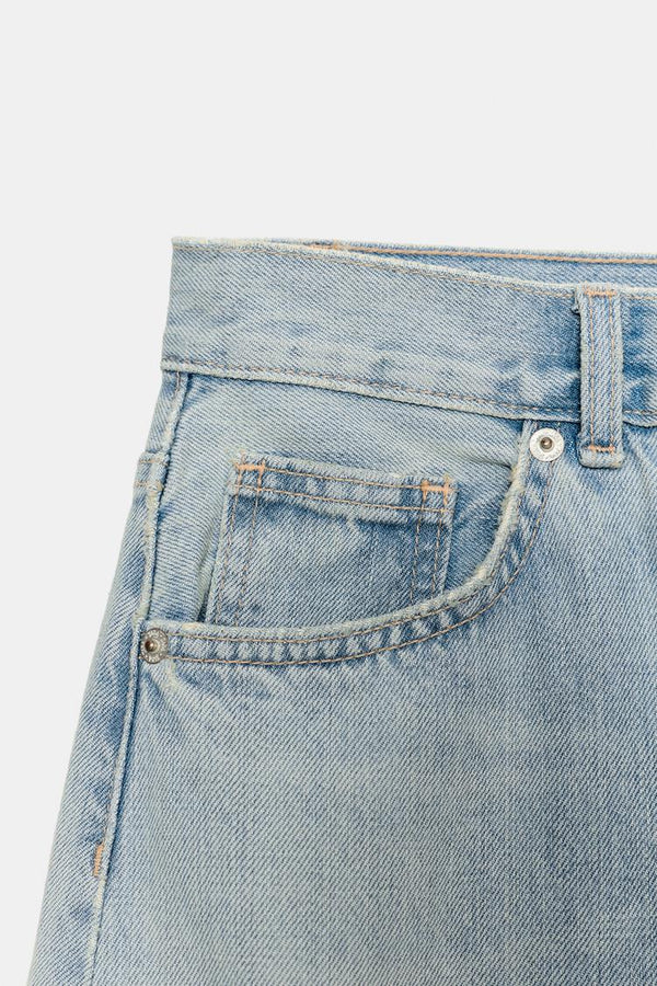 NordDenim™ – Jean large coupe fluide, look Montréal street chic 💙🍁