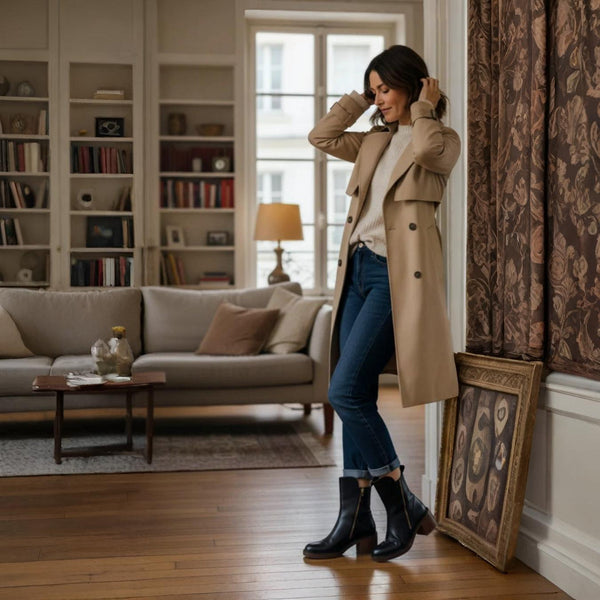 ✨ Bottines CLARA™ – Élégance Urbaine