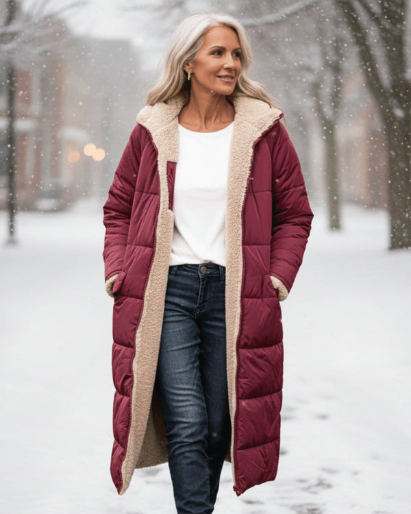 Manteau d’hiver Alouise — quand chaleur rime avec élégance