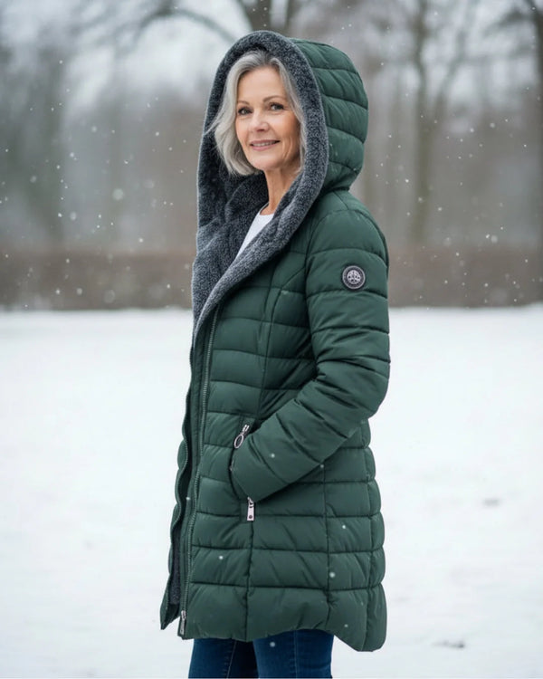 Maëlle™ – Manteau Cozy Imperméable et Chaleureux