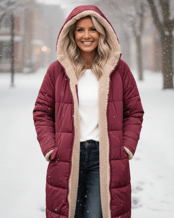 Manteau d’hiver Alouise — quand chaleur rime avec élégance