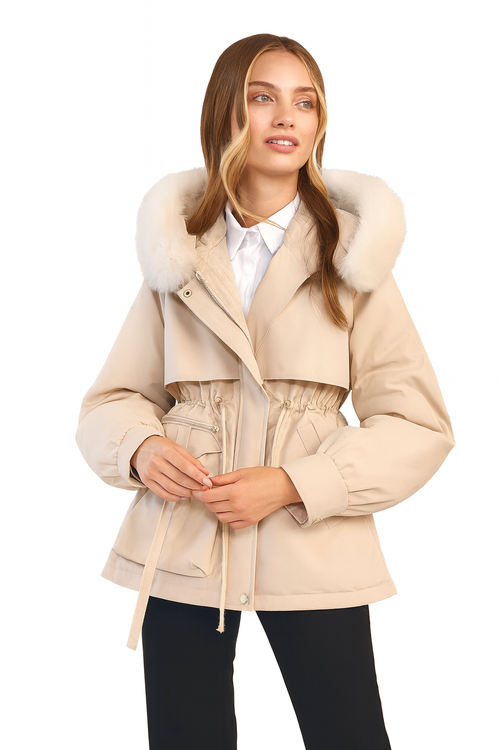 LUNA™ – Parka d’Hiver Luxe Éclatant