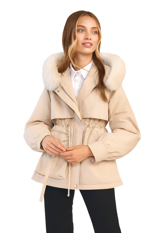 LUNA™ – Parka d’Hiver Luxe Éclatant