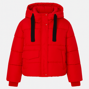 Rosalie™ – Doudoune sucrée avec capuche & col haut