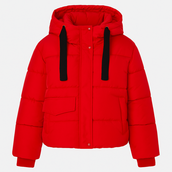 Rosalie™ – Doudoune sucrée avec capuche & col haut