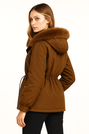 LUNA™ – Parka d’Hiver Luxe Éclatant