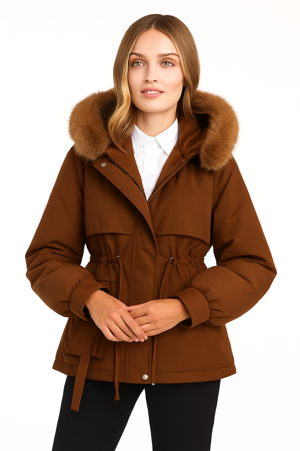 LUNA™ – Parka d’Hiver Luxe Éclatant