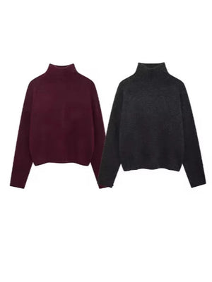 ÉloïseNord™ – Pull col roulé doux, chaleur réconfortante pour l’hiver québécois ❄️