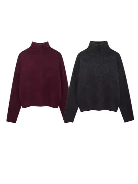 ÉloïseNord™ – Pull col roulé doux, chaleur réconfortante pour l’hiver québécois ❄️