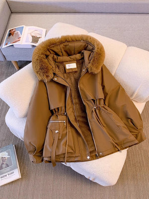 LUNA™ – Parka d’Hiver Luxe Éclatant