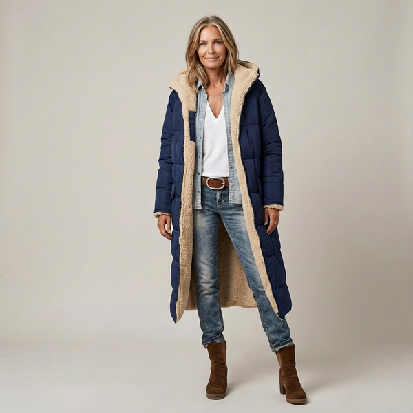 Éloria™ | Manteau Réversible Élégance