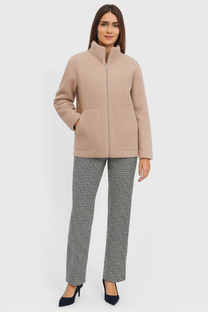 Maude™ – Manteau teddy ultra-chaud beige sable