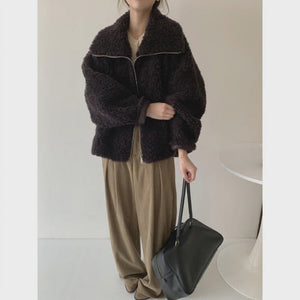 MilaNord™ – Manteau doux façon mouton Québec Cozy