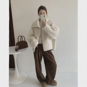 MilaNord™ – Manteau doux façon mouton Québec Cozy