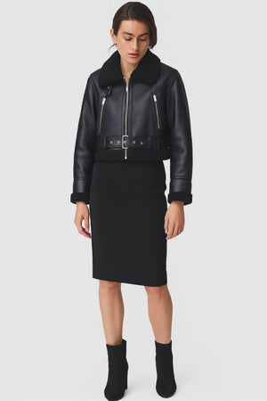 AurelieNord™ – Veste aviator douce & réversible Québec Cozy